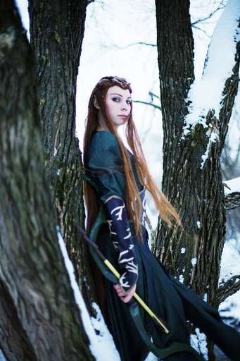 Про кино - Cosplay - Tauriel the hobbit desolation of Smaug