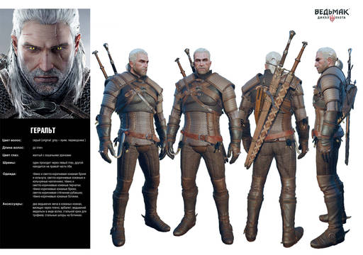 The Witcher 3: Wild Hunt - Руководство по косплею: Геральт